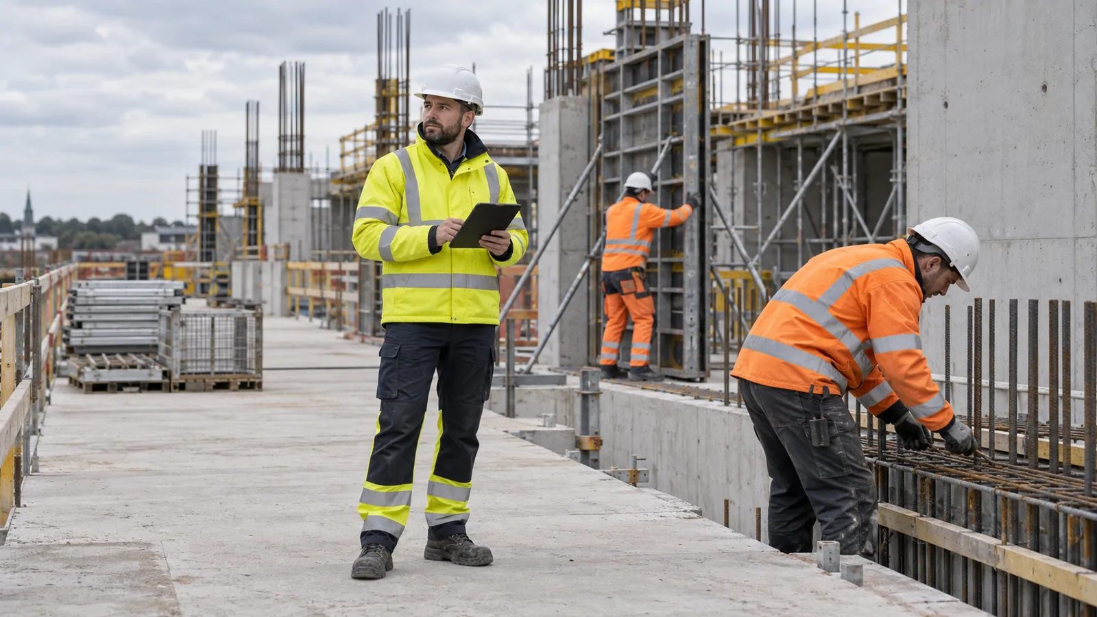 Construction work environment